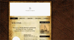 Desktop Screenshot of jeromebowenconst.com